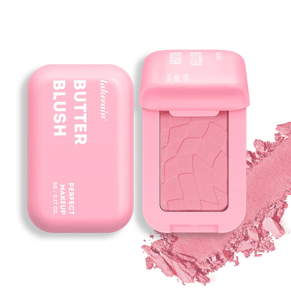 12HR Long-Wear Vegan Blush – Buildable Powder & Cream