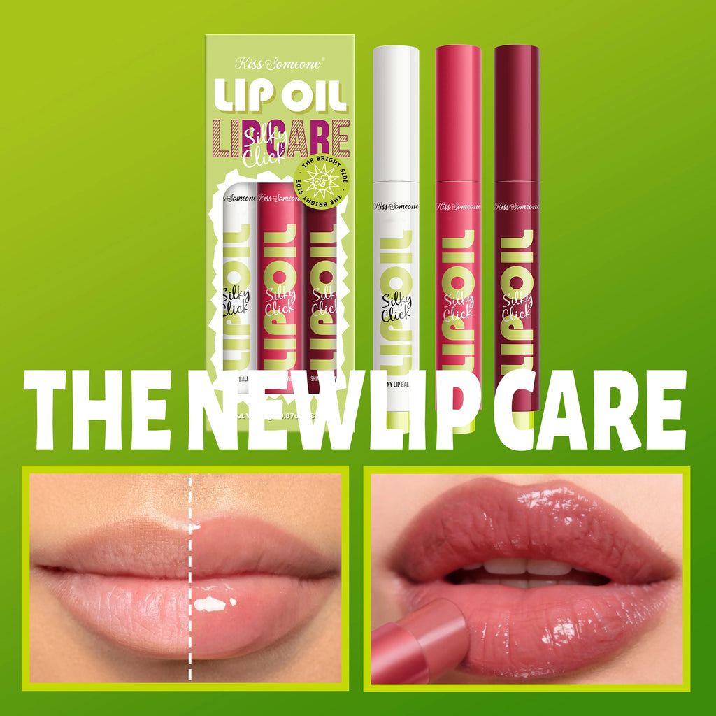 Glossy Lip Set – 3-Piece Moisturizing Lip Gloss Trio