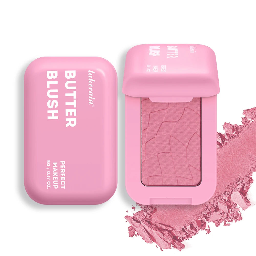 12HR Long-Wear Vegan Blush – Buildable Powder & Cream